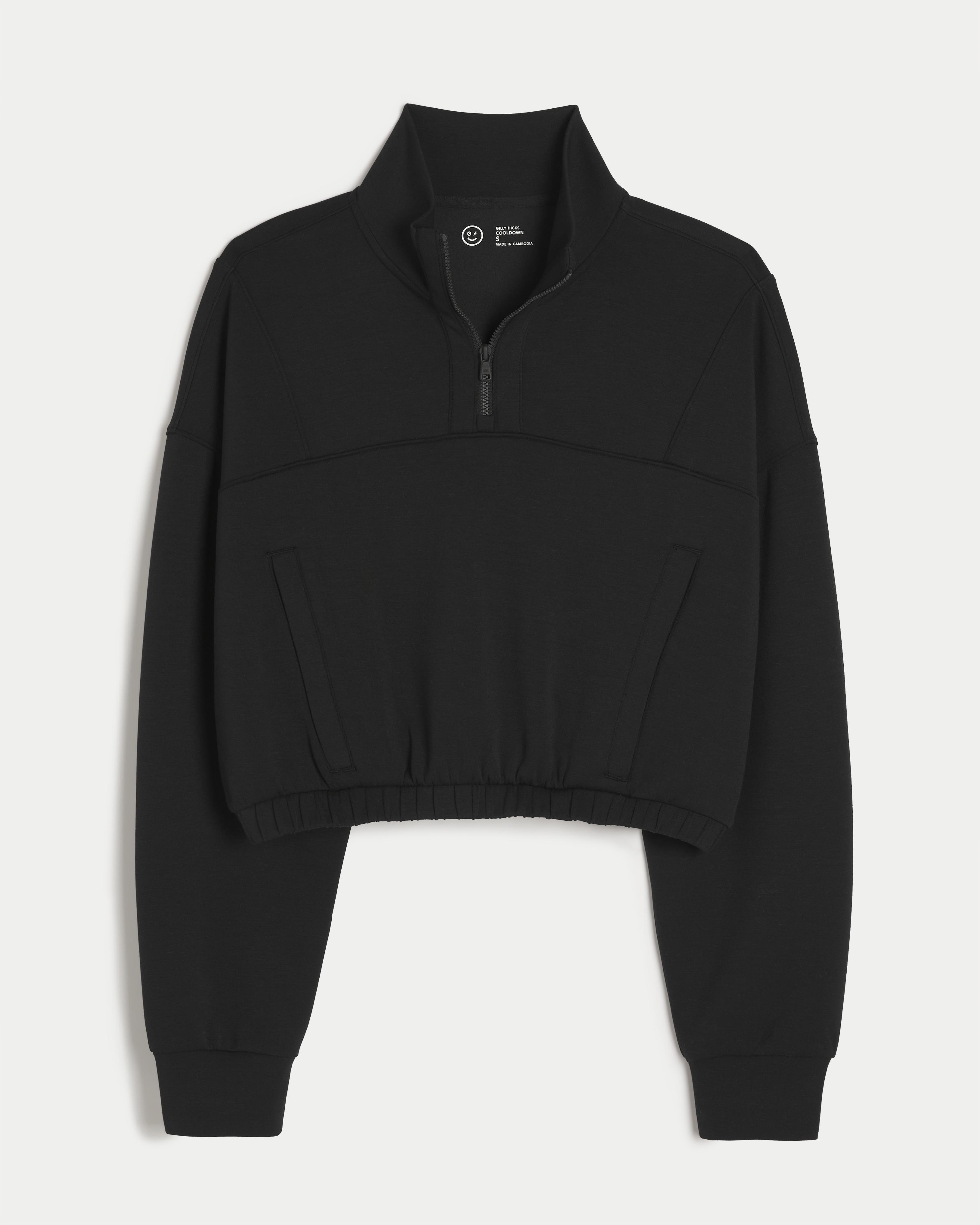 Gilly Hicks Active Cooldown Quarter-Zip Top Product Image