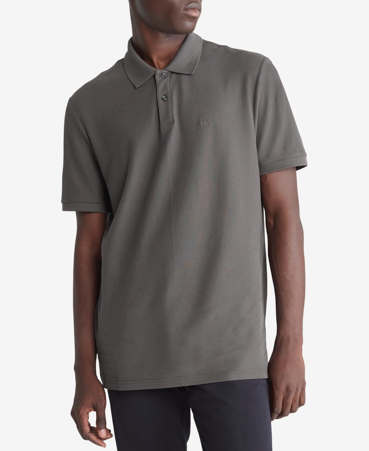 Calvin Klein Mens Pique Solid Polo Product Image