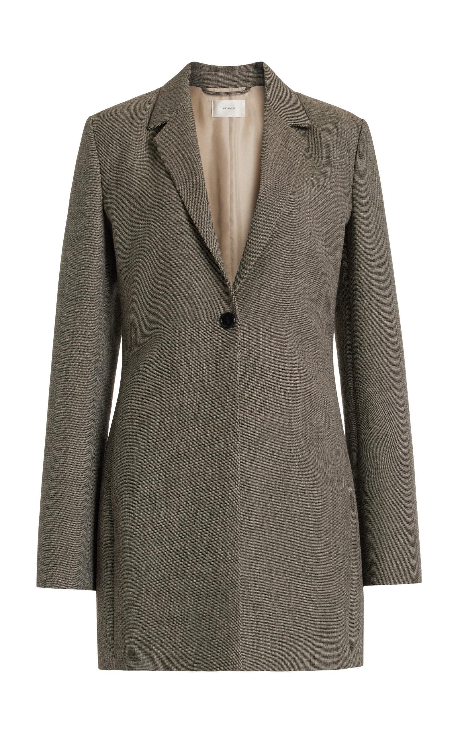 Enny One-button Wool Jacket In Flip Product Image