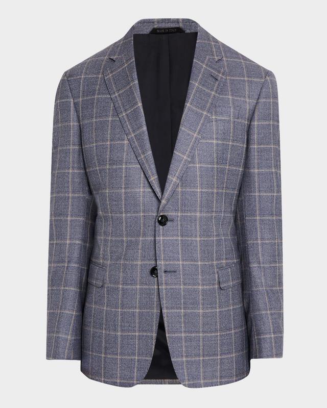 Men's Windowpane Sport Coat Product Image