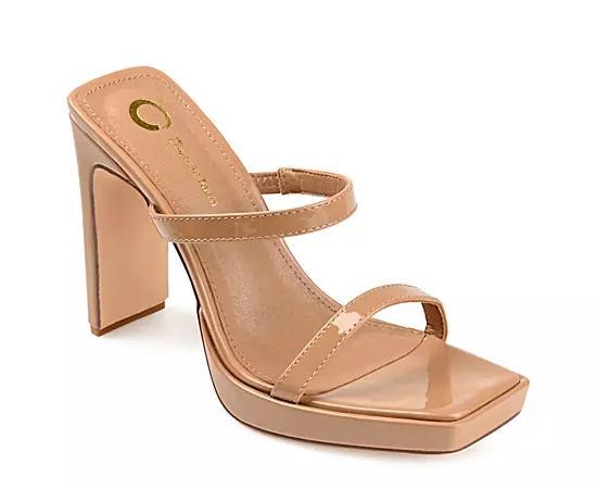 Journee Collection Womens Naivee Platform Sandal Product Image