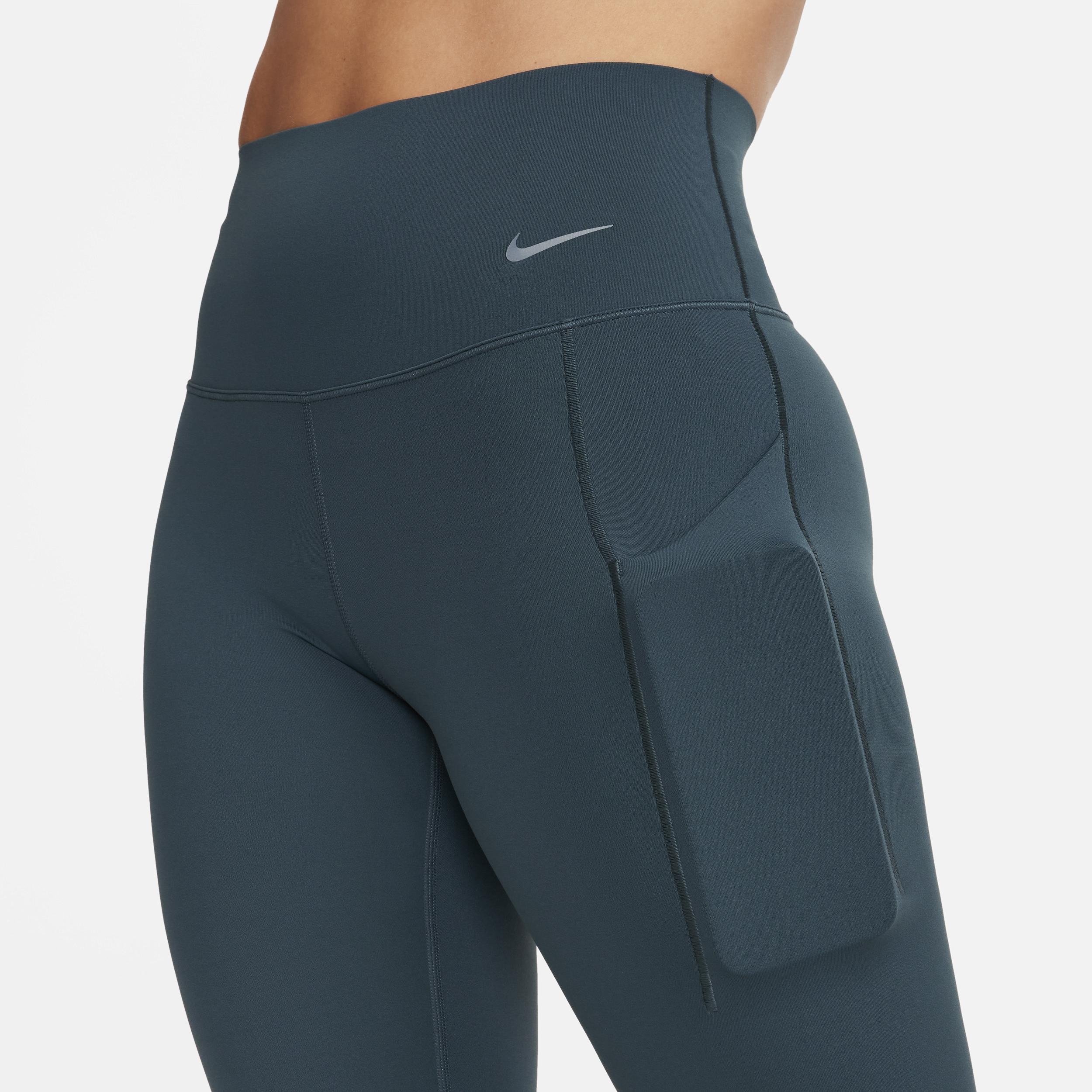 Nike Womens Universa Medium-Support High-Waisted 7/8 Leggings with Pockets Product Image