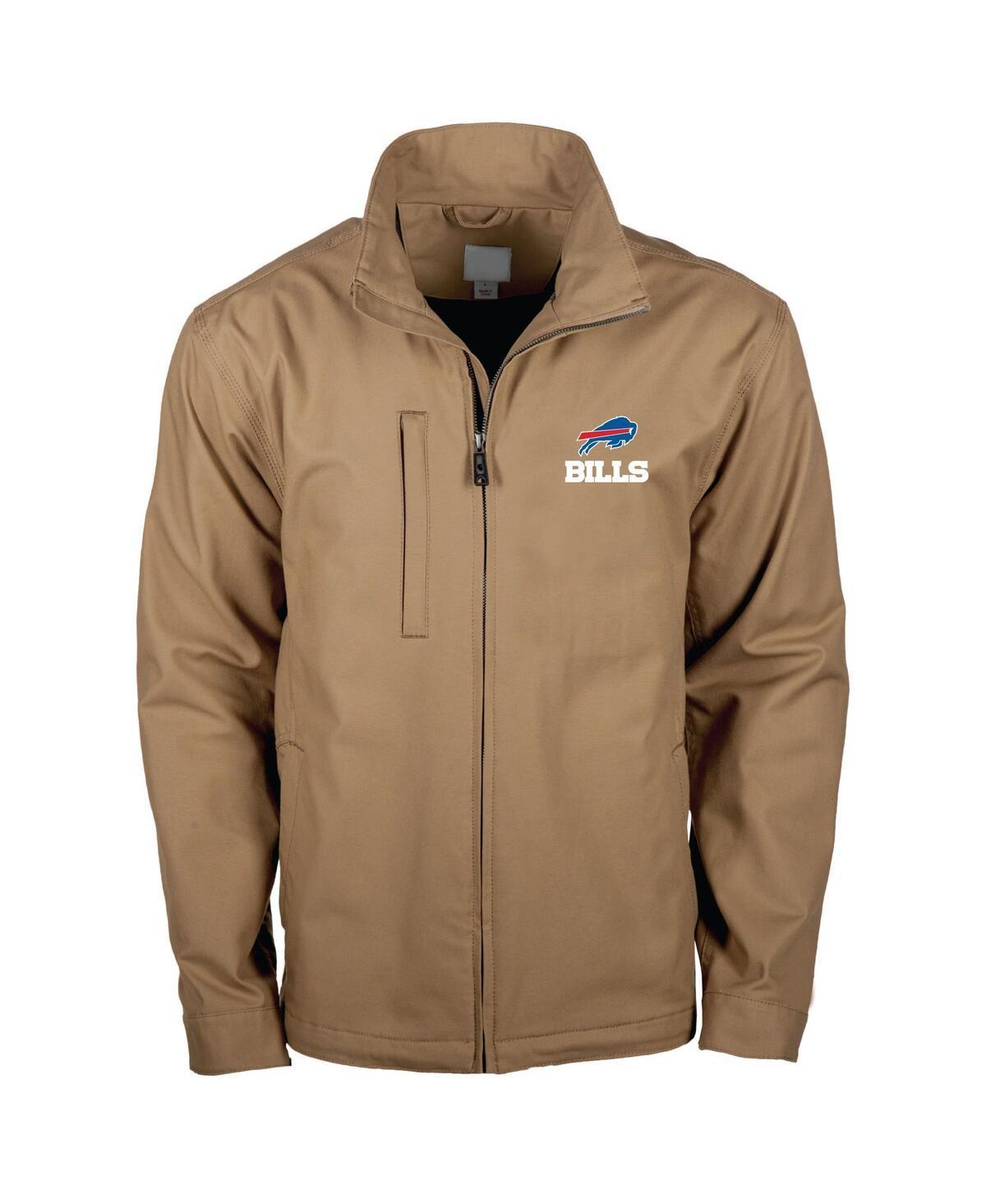 Mens Dunbrooke Tan Los Angeles Rams Journey Workwear Tri-Blend Full-Zip Jacket Product Image