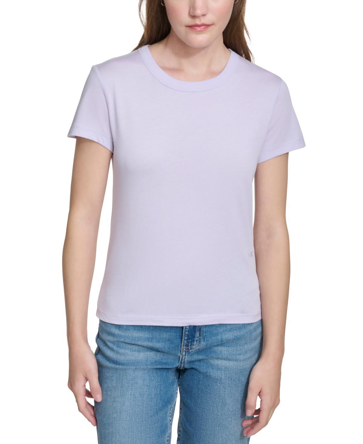 Women's Embroidered Logo Short-Sleeve T-Shirt Product Image