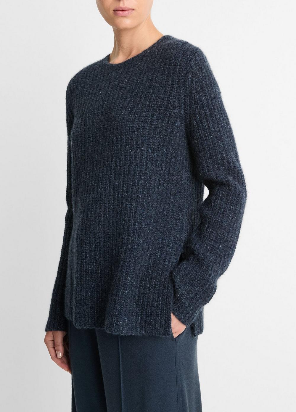 Cashmere Donegal Tunic Sweater Product Image