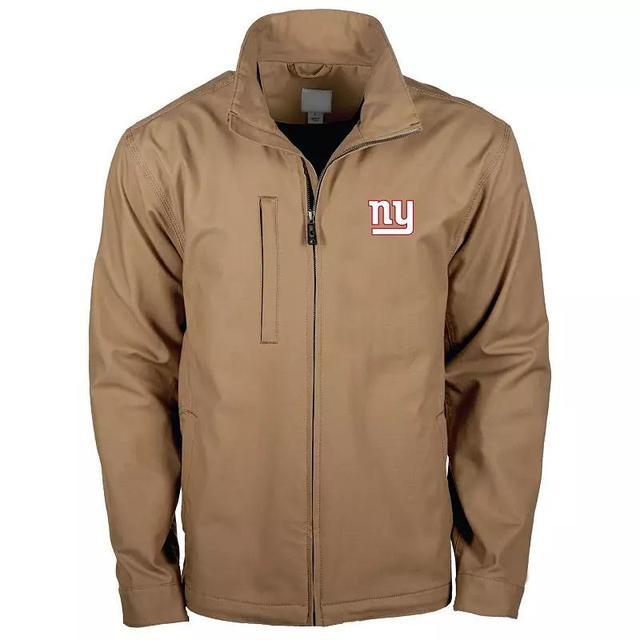 Mens Dunbrooke Tan Los Angeles Rams Journey Workwear Tri-Blend Full-Zip Jacket Product Image