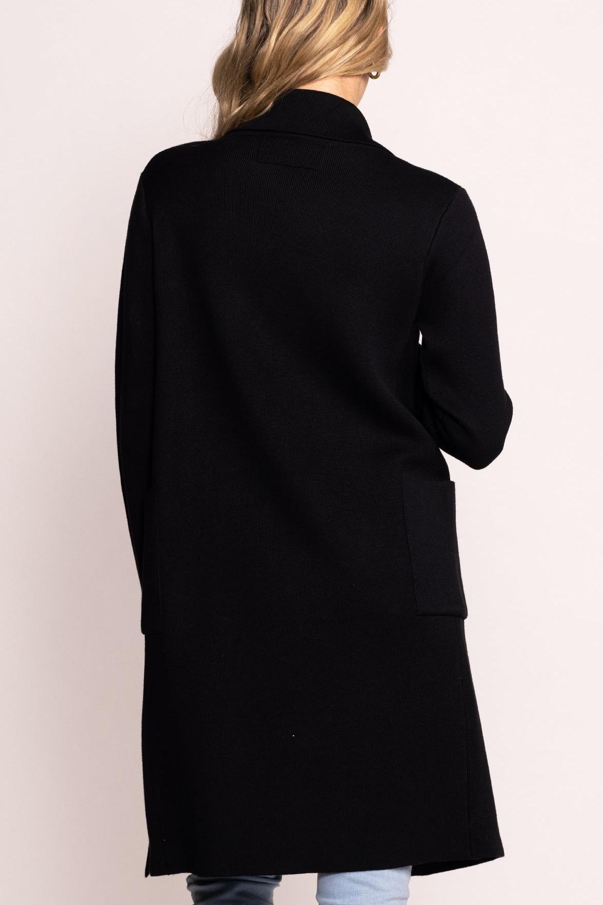 The Aria Coat- Black Product Image