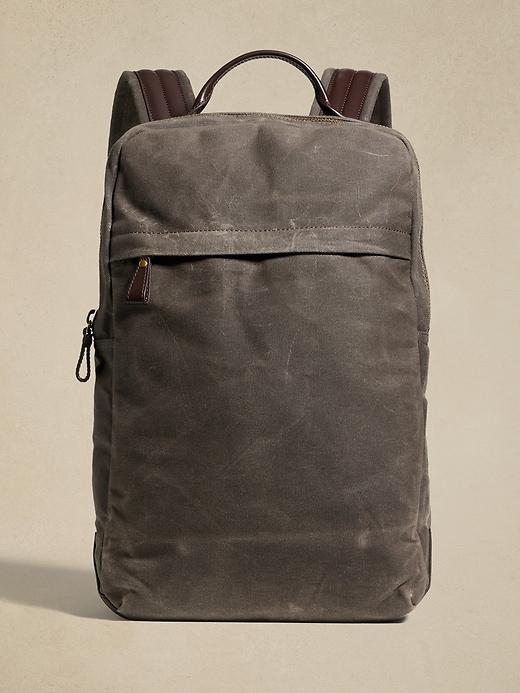 Waxed Canvas Backpack Product Image