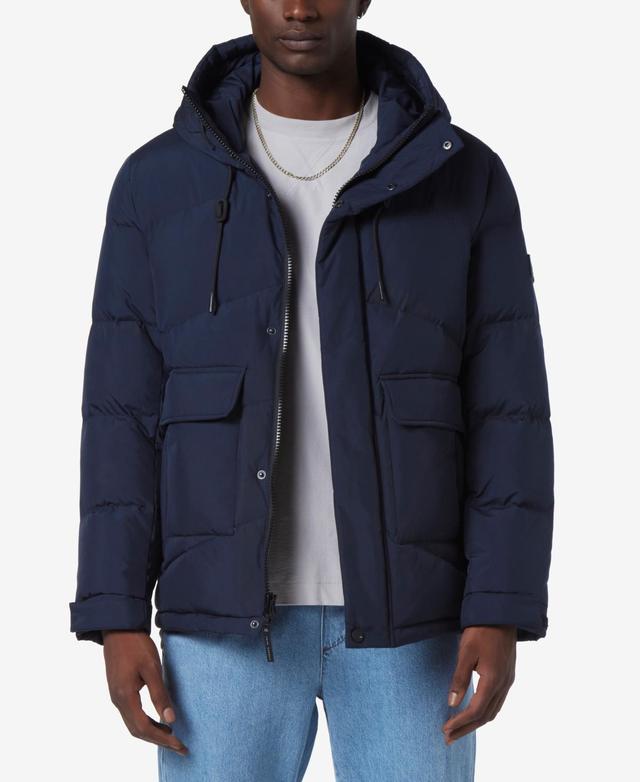 Andrew Marc Ingram Water Resistant Hooded Down Coat Product Image