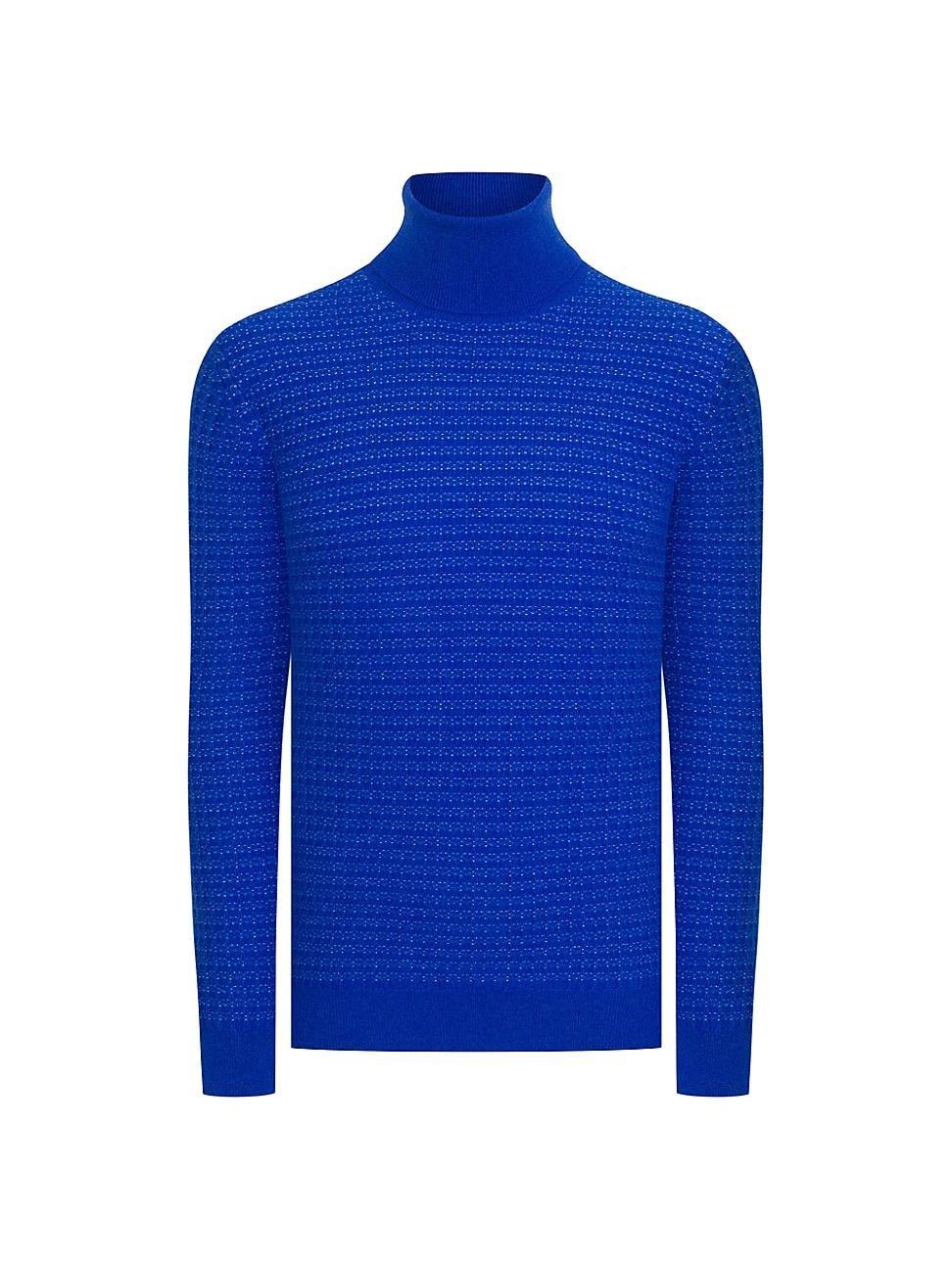 Mens Cashmere and Silk Turtleneck Product Image