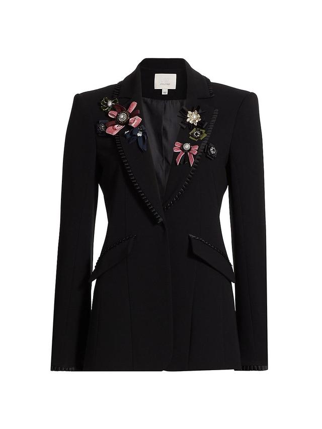 Womens Jaden Embellished Blazer Product Image