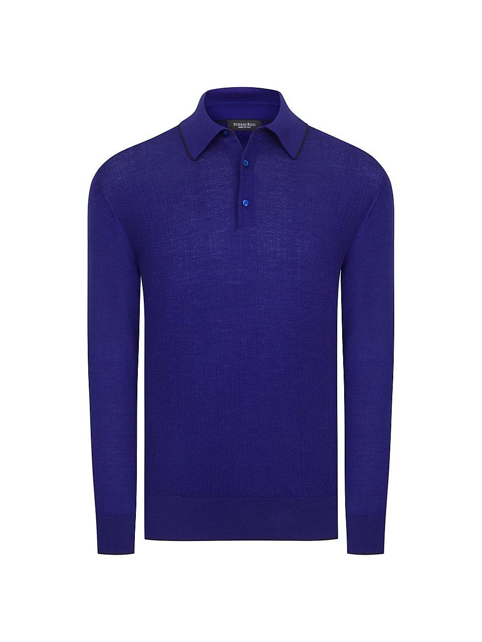 Mens Polo Sweater Product Image