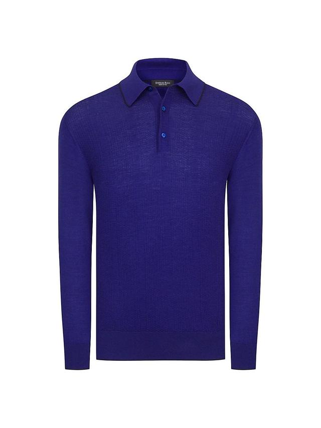 Mens Polo Sweater Product Image