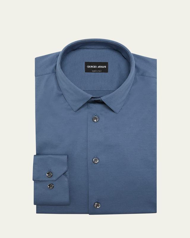 Mens Cotton Dress Shirt Product Image