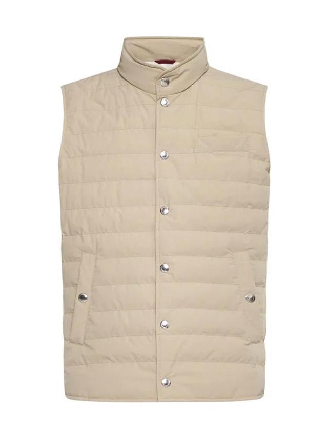 Down Jacket In Sand Product Image