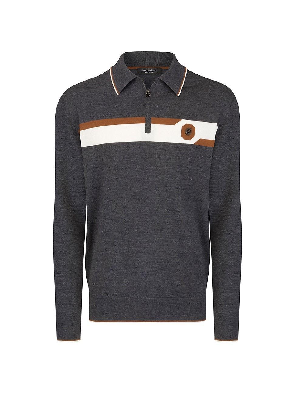 Mens Polo Sweater Product Image