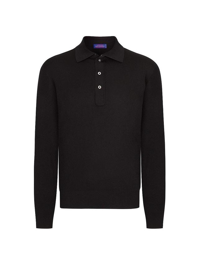 Mens Polo Sweater Product Image