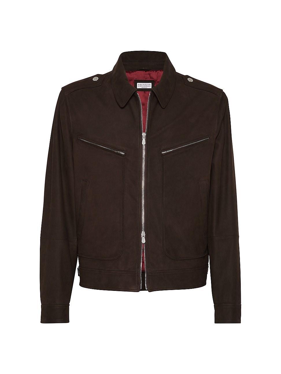 Mens Nubuck Pilot Jacket Product Image