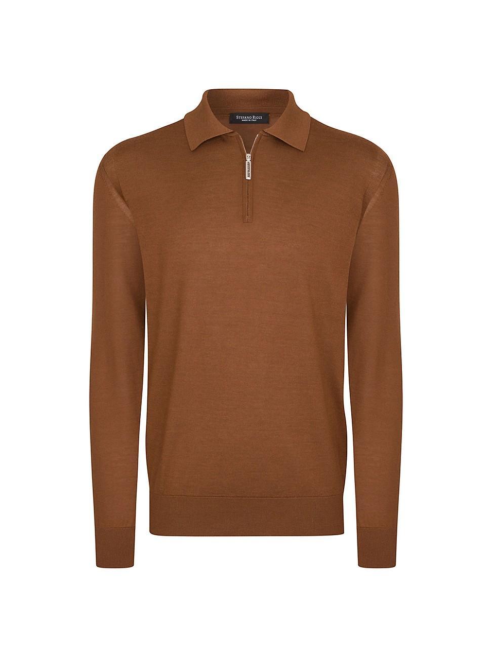 Mens Polo Sweater Product Image