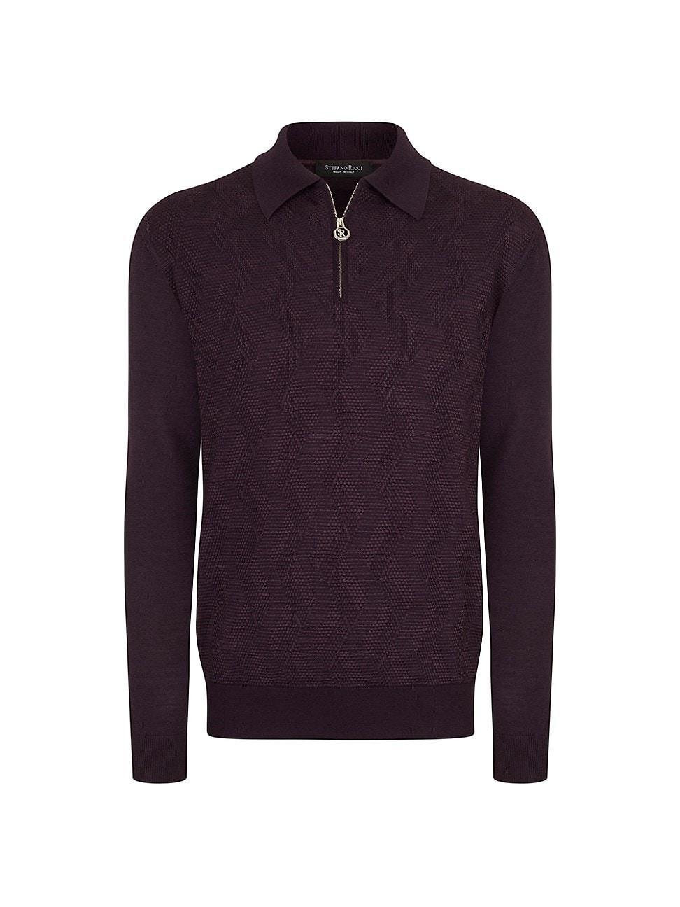 Mens Polo Sweater Product Image