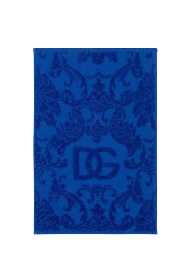 Set Of 5 Towels In Blue Product Image