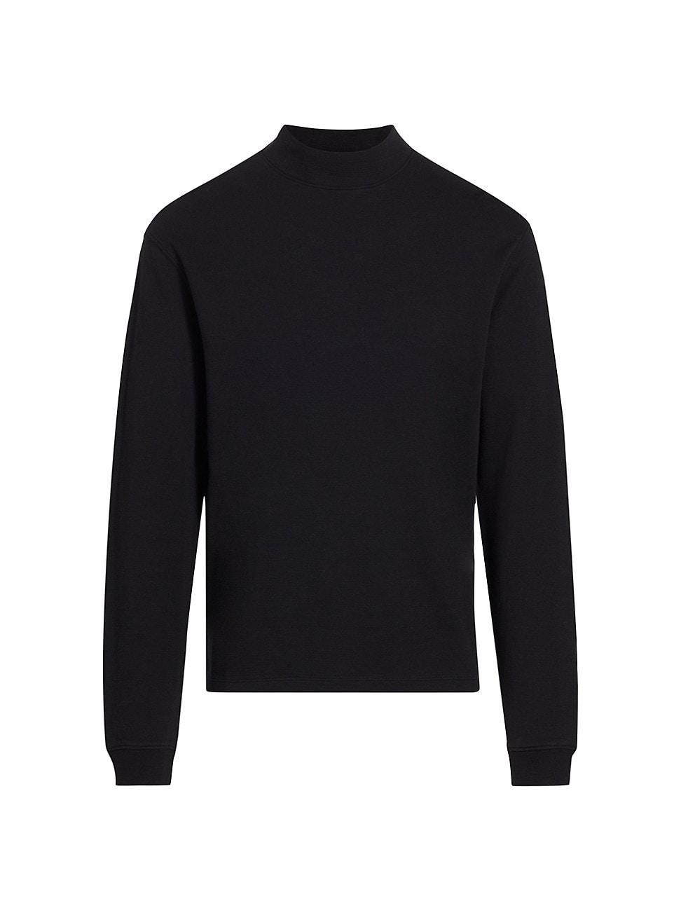 Mens Duo Fold Mock-Neck Sweatshirt Product Image