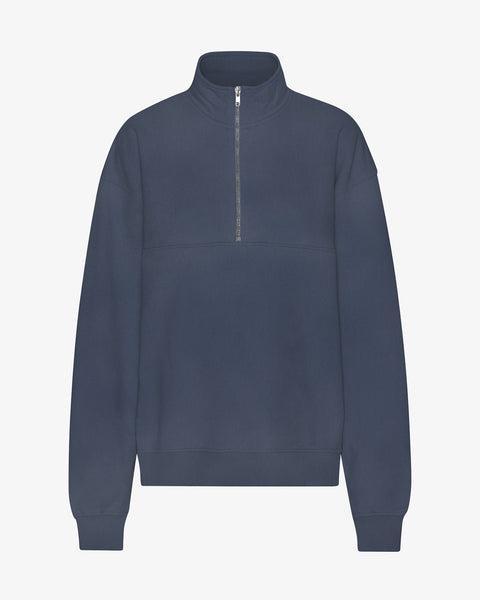 Organic Quarter Zip - Neptune Blue Product Image