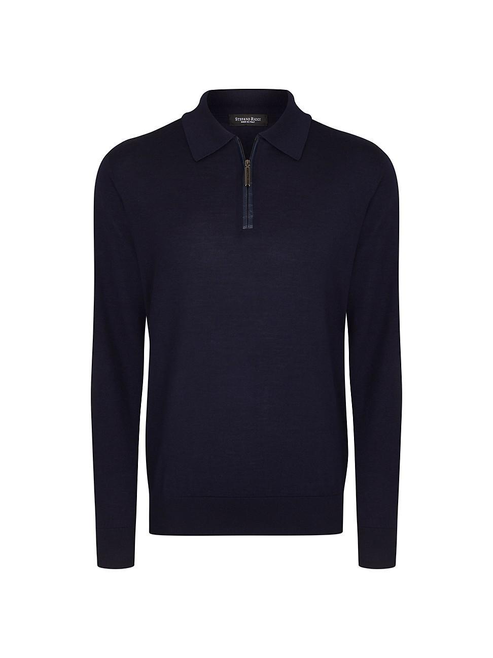 Mens Polo Sweater Product Image