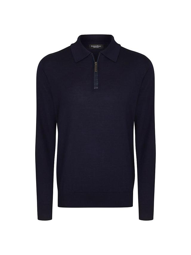 Mens Polo Sweater Product Image