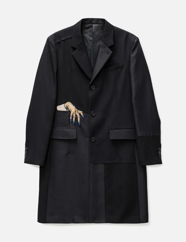 UNDERCOVER Embellished D-hand Tailored Coat In Black Product Image