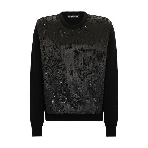 Pull Crew Neck In Black Product Image