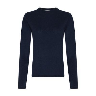 Navy Vadius Sweater In Blue Product Image