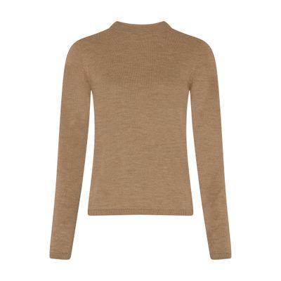 Afelio Crewneck Sweater In Brown product image