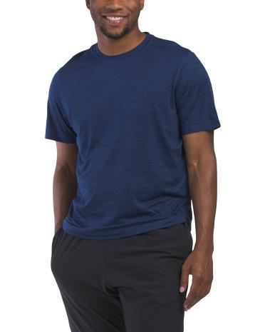 Everyday Basic Crew Top for Men | Polyester/Spandex Product Image