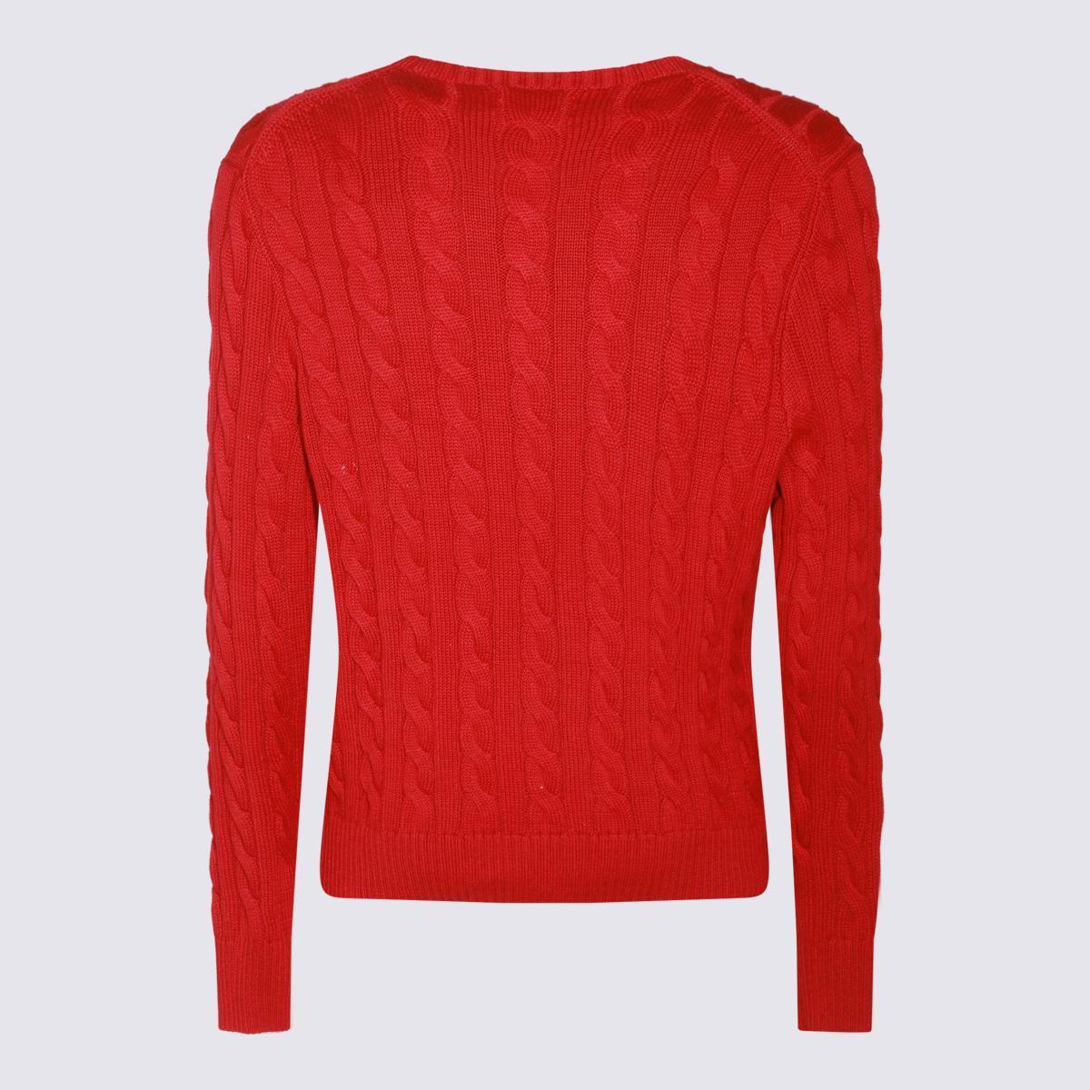 Red Cotton Knitwear In Park Avenue Red Product Image