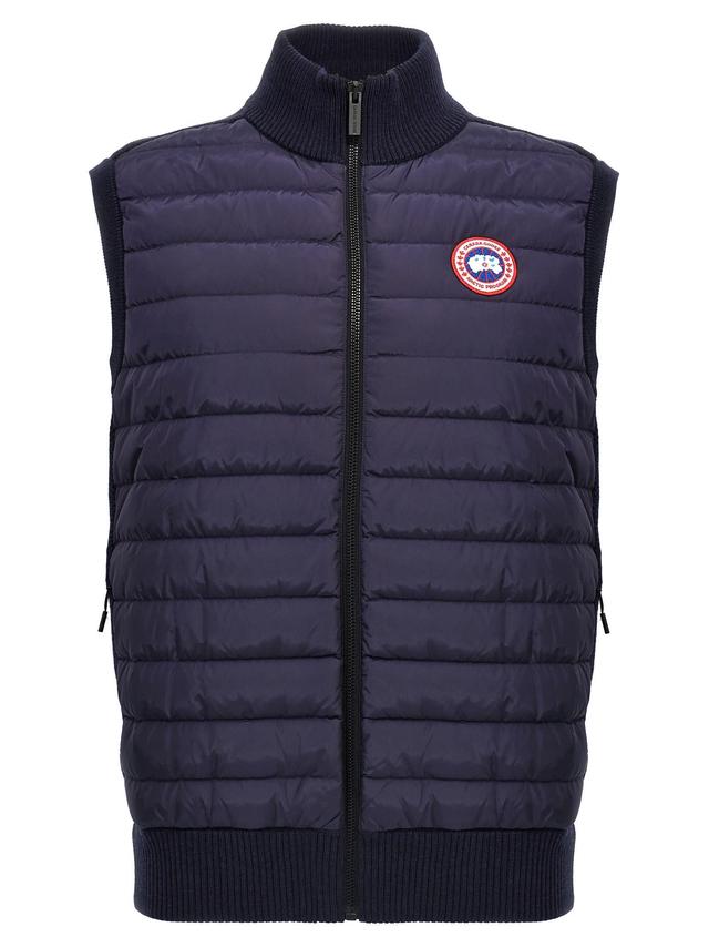 CANADA GOOSE Hybridge Gilet Blue Product Image