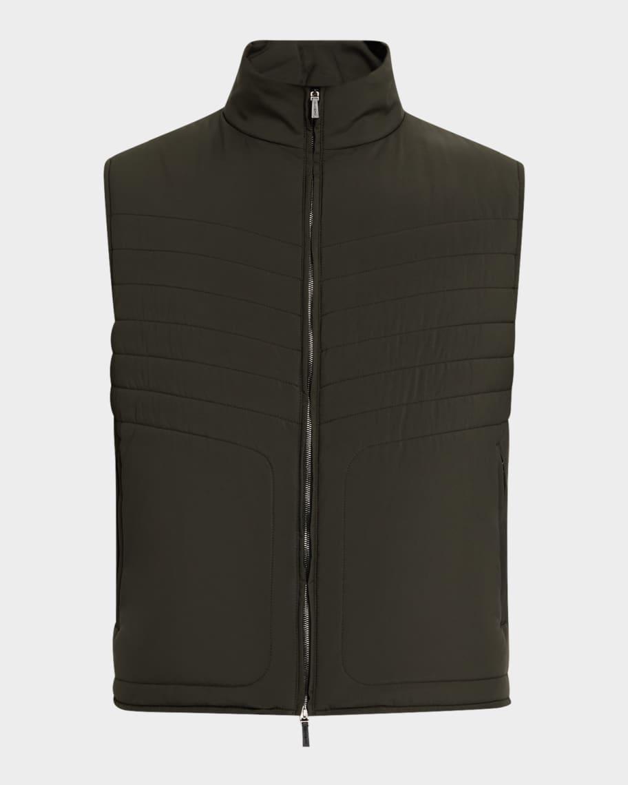 Men's Reversible Full-Zip Vest Product Image