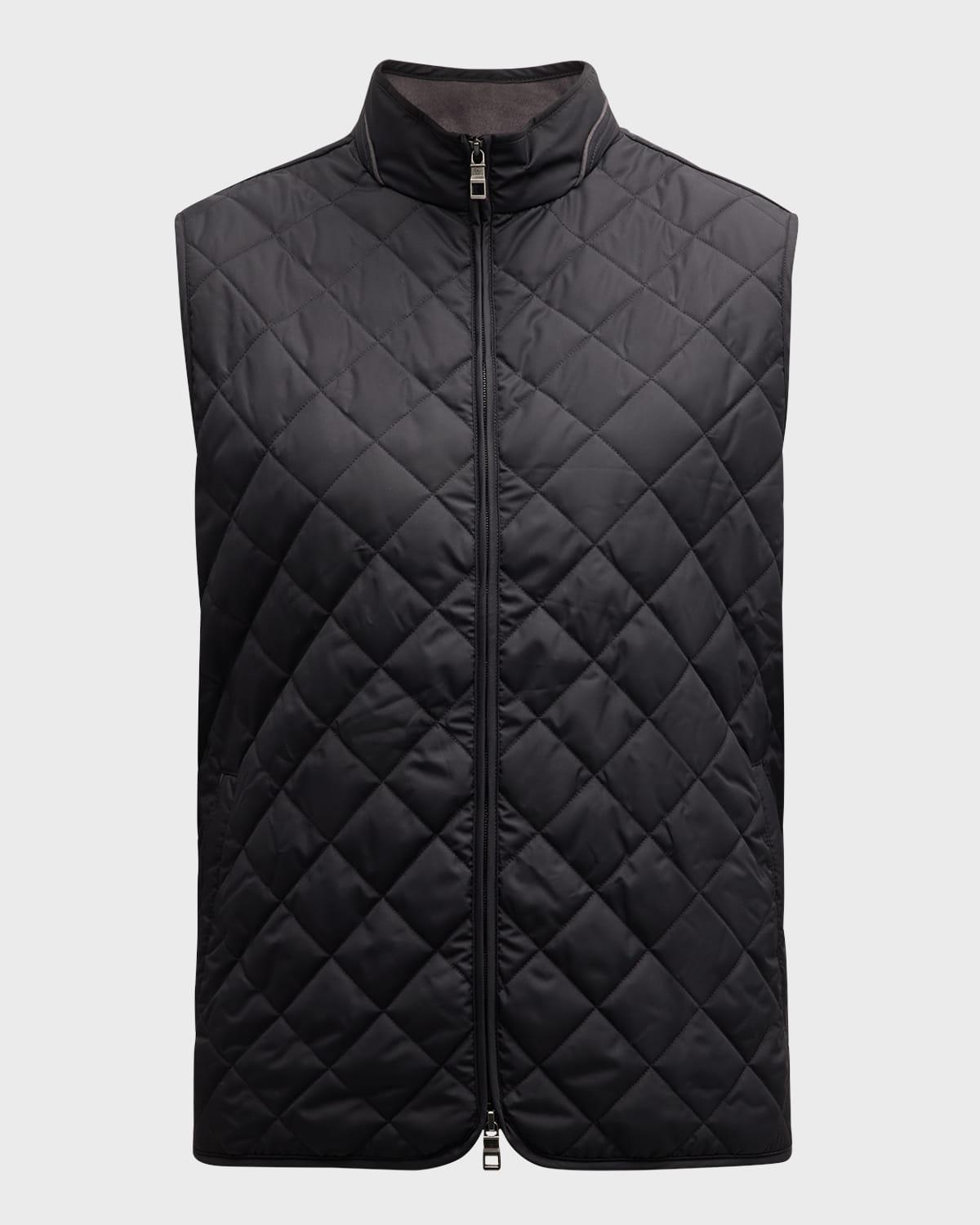 Mens Essex Quilted Full-Zip Vest Product Image