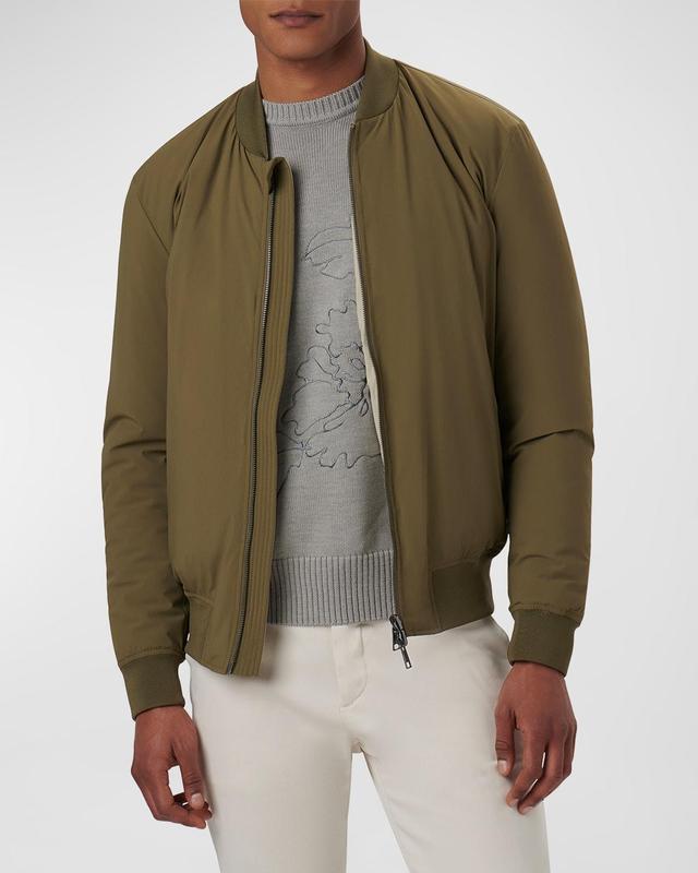 Mens Full-Zip Bomber Jacket Product Image