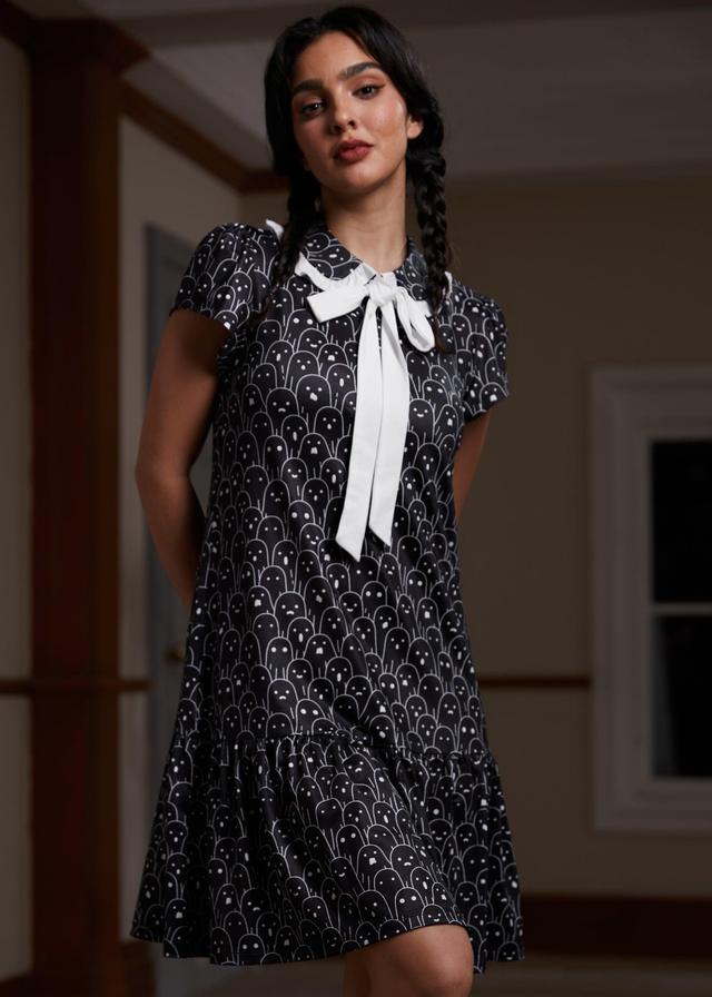 Mornings in the Mist Ruffle Dress Product Image