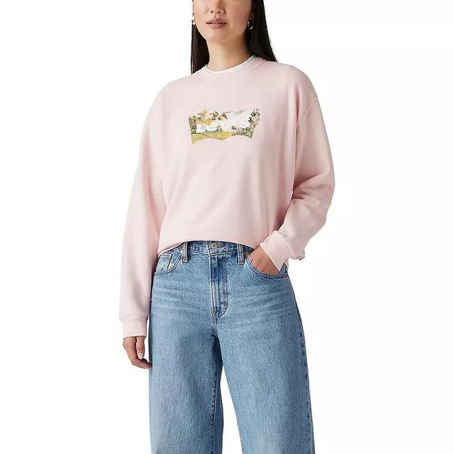 Womens Levis Crewneck Sweatshirt Product Image