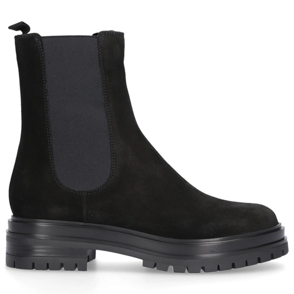 GIANVITO ROSSI Chelsea Boots Chester Calfskin In Black Product Image