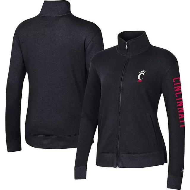 Womens Under Armour Cincinnati Bearcats All Day Fleece Full-Zip Jacket Product Image