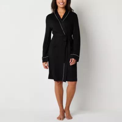 Liz Claiborne Cool and Calm Womens Long Sleeve Knee Length Robe Product Image