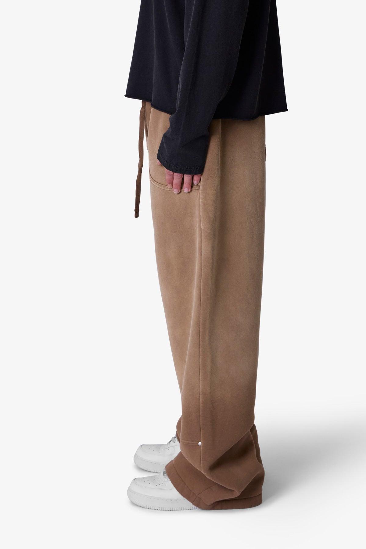 West Double Knee Sweatpants - Tan Product Image