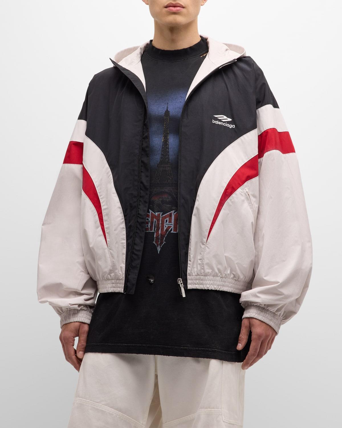 Mens Hooded Tracksuit Jacket Product Image