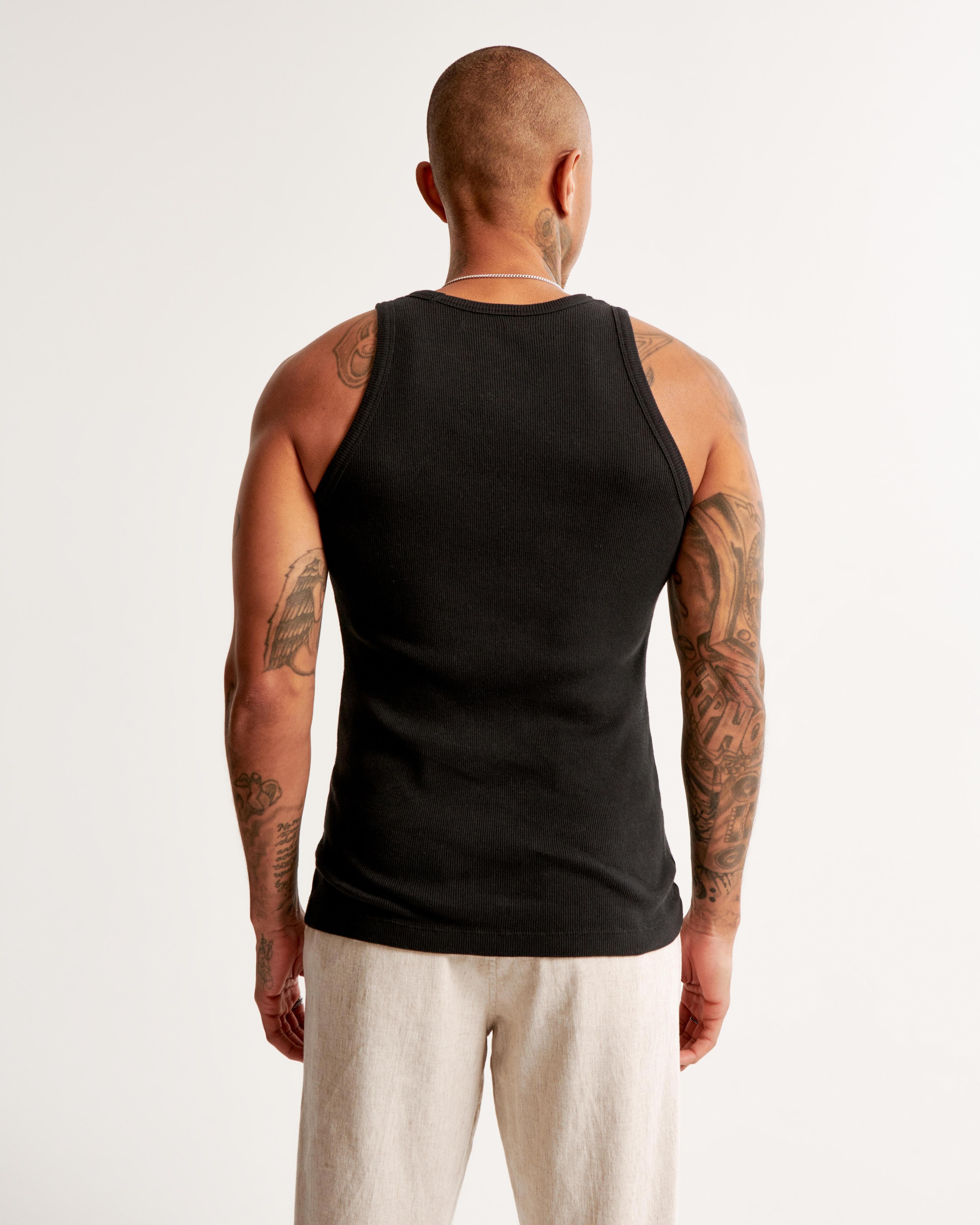 Essential Ribbed High-Neck Tank Product Image