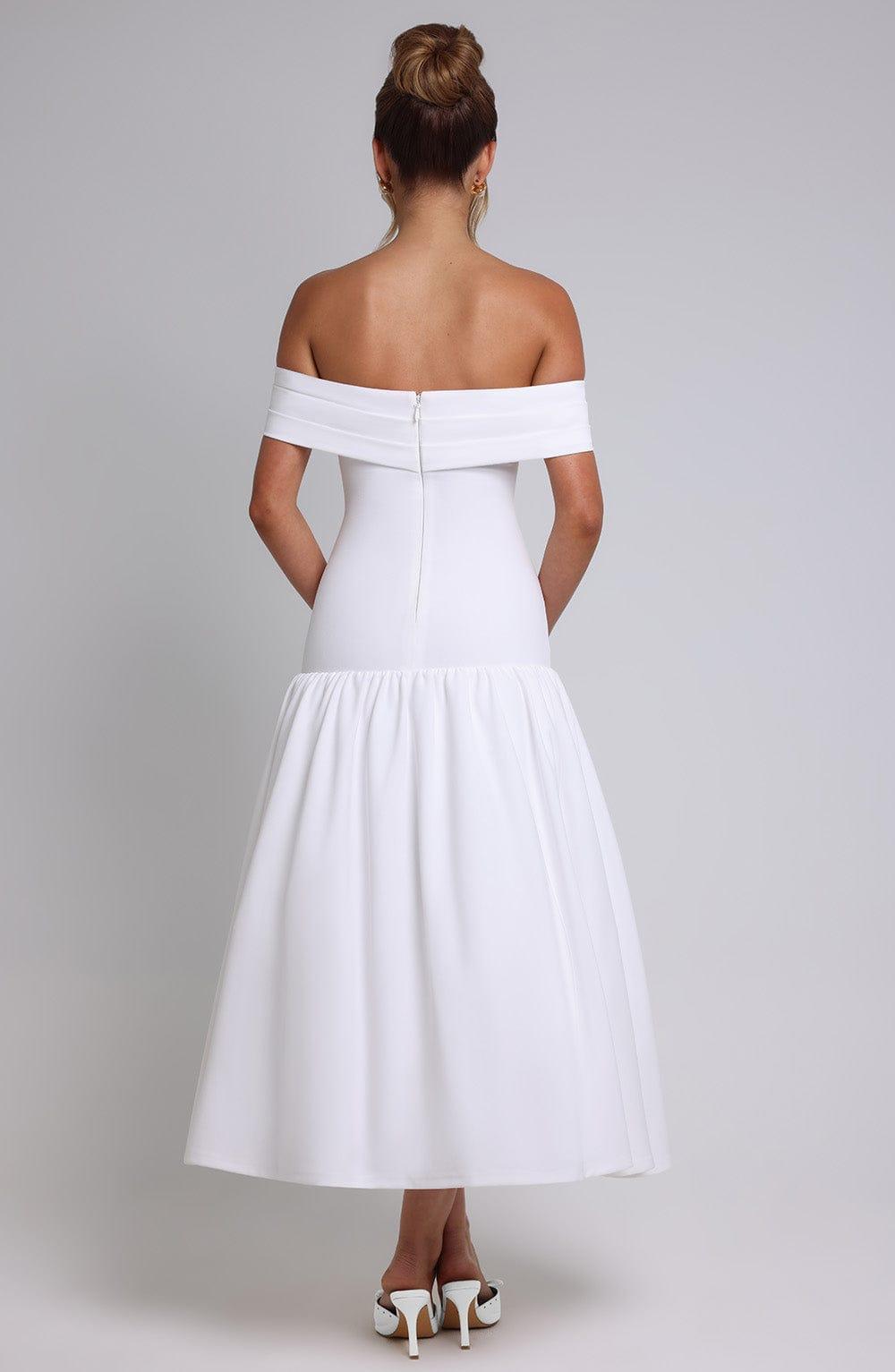 Wilhelmina Midaxi Dress - Ivory Product Image