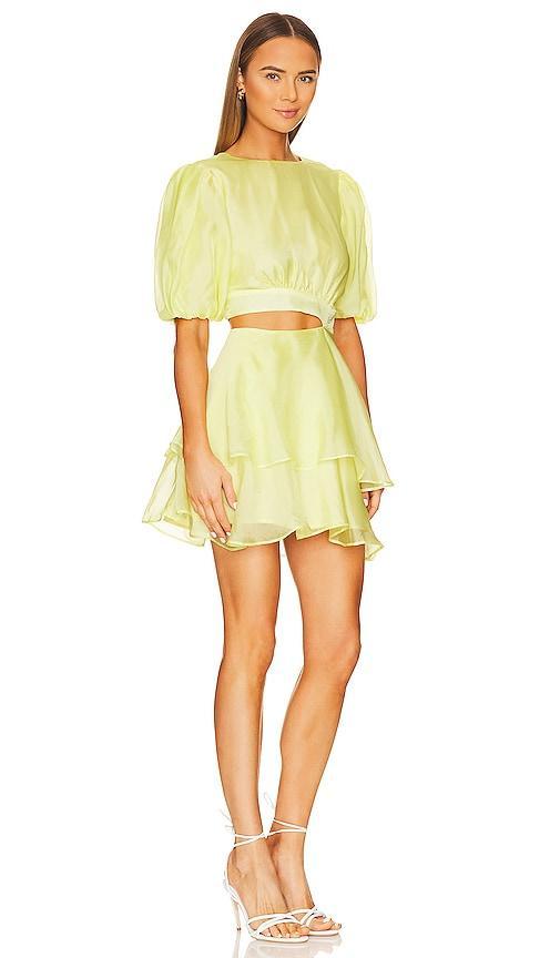 Bardot Enya Organza Mini Dress Size 12, 4, 6. Product Image