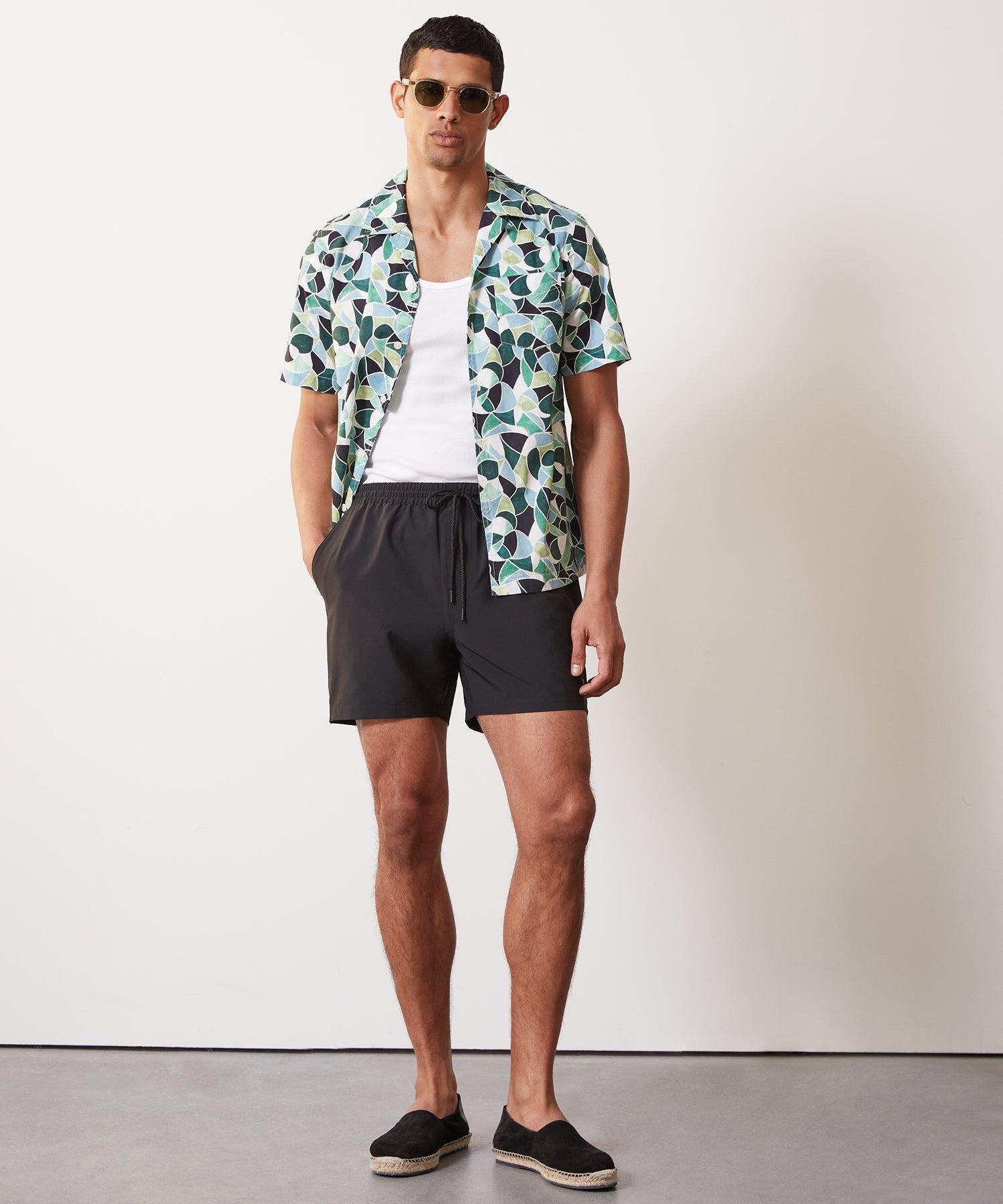 5" Montauk Swim Short in Pitch Black Product Image